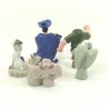 Ensemble de 5 figurines Le Bossu de Notre Dame DISNEY  Quasimodo Djali Clopin Gargouilles
