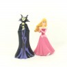 Lotto di 2 figurine Sleeping Beauty DISNEY Aurora e Pvc Malefica