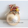 Boule de Noël souris Cendrillon DISNEY doré décoration de sapin 