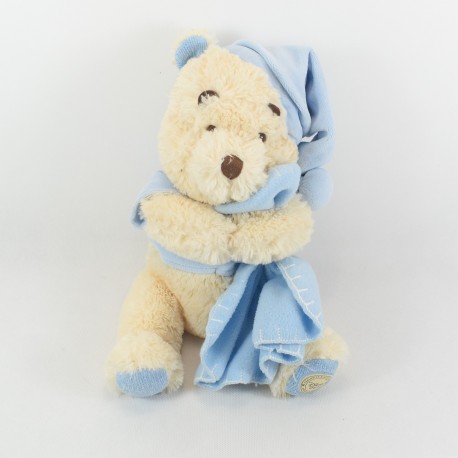 Winnie the bear cub DISNEY STORE It's a boy blue cover coat 34 cm