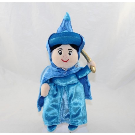 Disney STORE Beauty and Queen Fairy Pimprenelle Blue Sleeping Beauty 24 cm