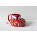Mug en relief Cars DISNEY STORE Flash McQueen tasse en céramique 