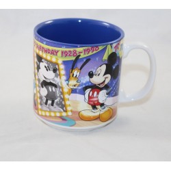 Mug scène Mickey DISNEY STORE Mickey's 70th Birthday anniversaire 1928-1998