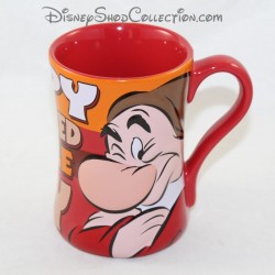 Mug haut nain Grincheux Disney Store Blanche Neige et les 7 nains tasse céramique relief 3D 13 cm