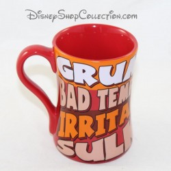 Mug haut nain Grincheux Disney Store Blanche Neige et les 7 nains tasse céramique relief 3D 13 cm