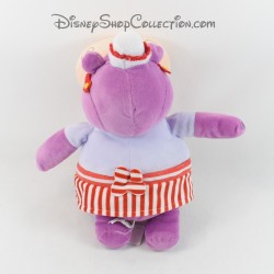 Peluche Hallie l'hippopotame NICOTOY Disney Docteur la peluche violet 32 cm