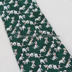 Cravatta 101 Dalmati DISNEY cuccioli bianchi uomo