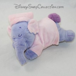 Plüsch elefant liege Lumpy NICOTOY Disney 20 cm schlaff rosa Schlafanzug