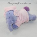 Sleeping elephant Lumpy NICOTOY Disney pyjama pink efelant sleeping 20 cm