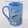 Mug embossed Bourriquet DISNEY STORE Eeyore True Blue ceramic cup 13 cm