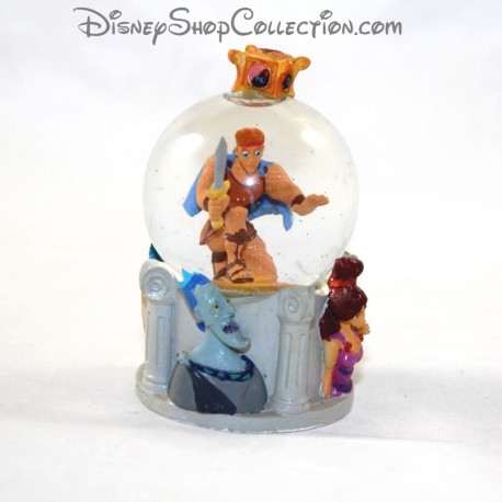 Mini snow globe DISNEY Hercules small snowball RARE 8 cm