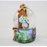 Mini snow globe DISNEY Robin Hood Prince Jean little snowball RARE 8 cm