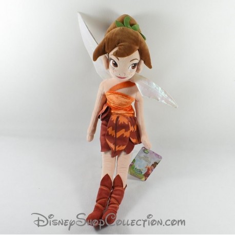 Peluche Fairies DISNEY STORE FAwn fairy Noah doll brown rag 54 cm