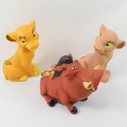 Jouet de bain Le Roi lion DISNEY lot de 3 figurines Simba Nala Timon et Pumba