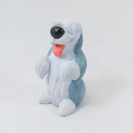Figur Max Hund DISNEY Die kleine Meerjungfrau Hund Prince Eric grau PVC 6 cm