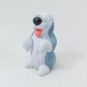 Figur Max Hund DISNEY Die kleine Meerjungfrau Hund Prince Eric grau PVC 6 cm