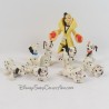 Set of 9 figurines The 101 Dalmatians DISNEY pvc dogs with Cruella d'enfer