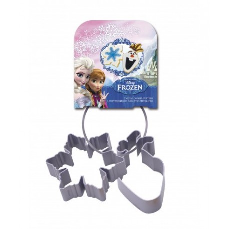 The Disney Snow Queen Olaf and metal flake set 2 pieces