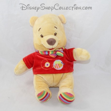 Plush Winnie the Pooh DISNEY BABY Bell 24 cm Red Bee t-shirt