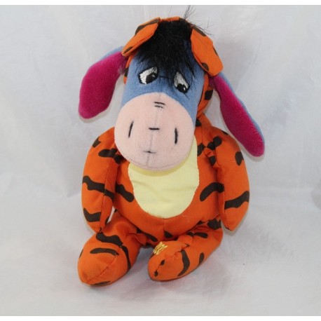 Donkey Bourriquet DISNEY STORE disguised as Tigger 2000 embroidered 21 cm