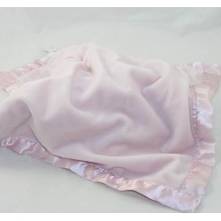 Flat blanket Minnie DISNEY STORE Little Rose Garden pink edges satin 35 cm