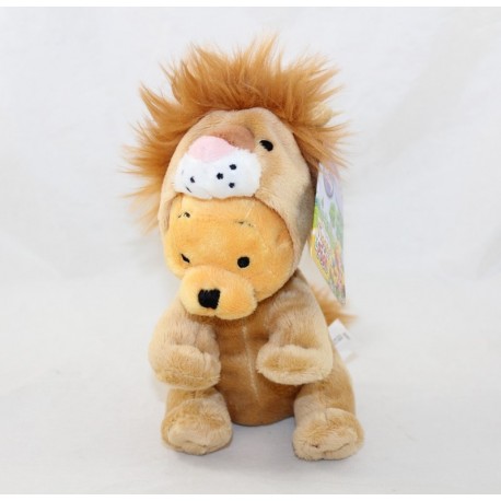 Winnie cachorro OSO DISNEY NICOTOY disfrazado de león 17 cm