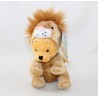 Peluche Winnie l'ourson DISNEY NICOTOY déguisé en lion 17 cm