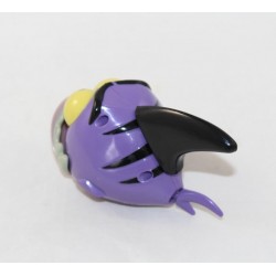 Figurine piranha Mordicus DISNEY McDonald's La petite sirène requin violet
