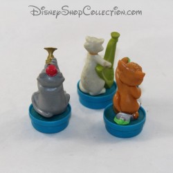 Lot de figurine bouchon de smarties NESTLÉ Disney Les Aristochats