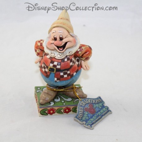 Happy Dwarf Figure DISNEY TRADITIONS Jim Shore Snow White and the 7 dwarfs 11 cm