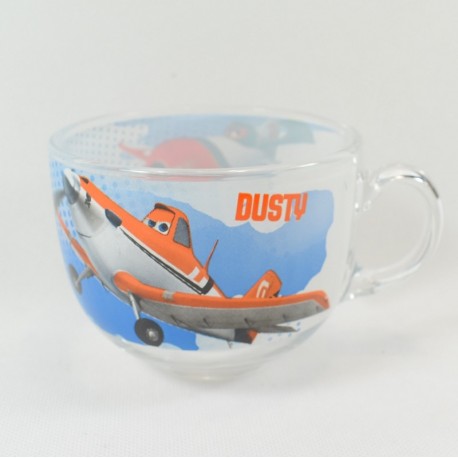 Dusty DISNEY Planes blu vetro blu 14 cm