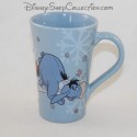 Mug Bourriquet DISNEY STORE blue cup ceramic snowflake 13 cm