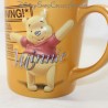 Mug top Winnie the pooh DISNEYLAND PARIS Avvertendo la ceramica Disney