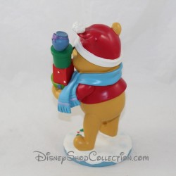 Figurine Winnie The bear cub DISNEY Christmas resin statuette collection 20 cm