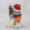 Figurine Winnie The bear cub DISNEY Christmas resin statuette collection 20 cm