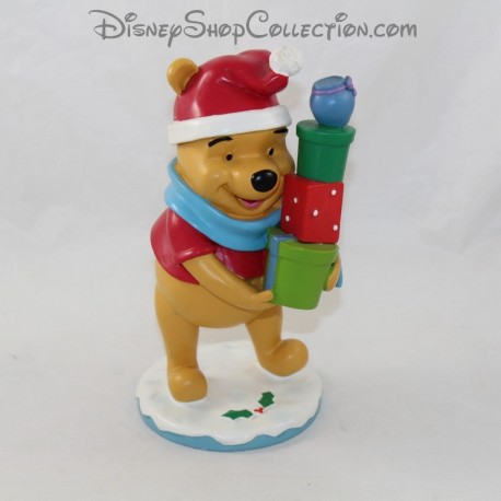 Statuetta Winnie Il cucciolo di orso DISNEY Collezione di statuette di resina natalizia 20 cm
