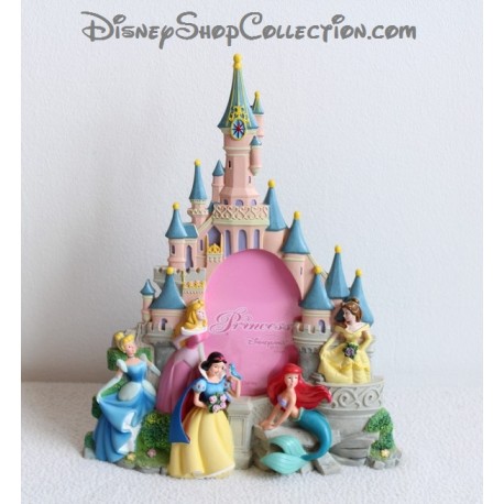 Cadre photo résine princesses DISNEYLAND PARIS Cendrillon Blanche Neige Aurore Ariel Belle château Disney