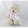 Felpa Winnie the Pooh DISNEY STORE suéter rosa capucha ABCD cresta 32 cm