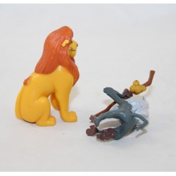 Ensemble de figurines Le Roi Lion DISNEY Mufasa et Rafiki 6 cm