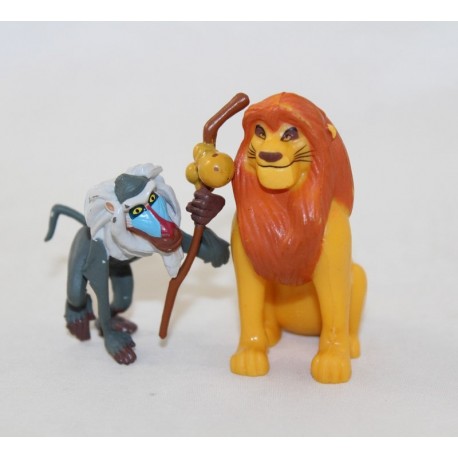 Juego de figuritas El Rey León DISNEY Mufasa y Rafiki 6 cm