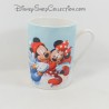Mug Mickey Minnie DISNEY Ice Rink Donald Daisy Goofy Pluto Make a Wish
