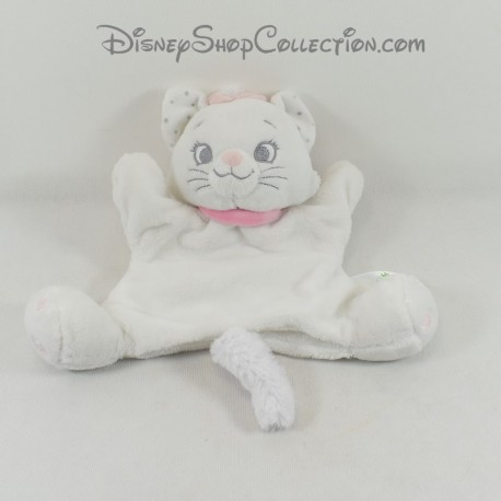 Doudou hand puppet cat Marie DISNEY BABY white The Aristochats