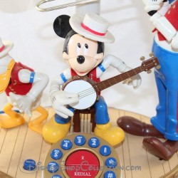 Véritable téléphone Mickey, Dingo et Donald DISNEY Mickey's Dixieland Band animé HS