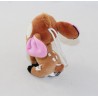 Mini peluche Bambi DISNEY Gipsy Cuties marron lien ficelle 11 cm