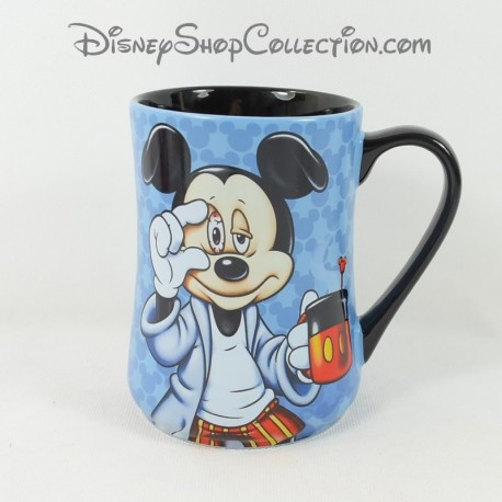 Mug Mickey DISNEY PARKS Algunas mañanas son Rouch ! Mickey despertando taza de cerámica 13 cm