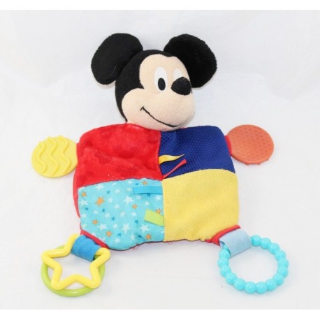 Doudou flat Mickey DISNEY STORE risveglia Disney Baby ring stelle 26 cm