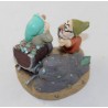 Figurine dwarf Sleeper and Prof DISNEY STORE Classics Snow White and the 7 dwarfs pvc 7 cm