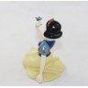 Snow White statuette EURO DISNEY resin with blue bird 12 cm