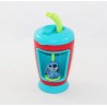 Straw cup Stitch DISNEY STORE Lilo and Stitch with figurine 18 cm
