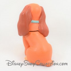 Figurine chienne Lady DISNEY flacon de gel douche La Belle et le clochard pvc 16 cm